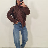 Giubbino Indy marrone