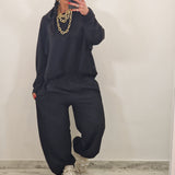 Coordinato tuta NATHAN nero