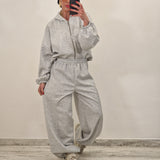 Coordinato JAZMINE grigio