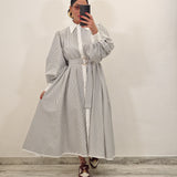 Camicione FIONA righe nero