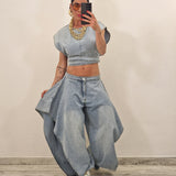 Coordinato in denim MASON