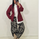 Blazer DIANA borgogna