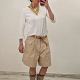 Pantaloncino JESSICA camel