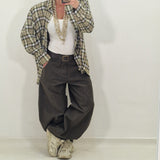 PHILIP military green trousers