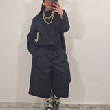 Coordinato CRISTAL nero