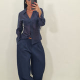 Pantalone Step  blu