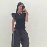 Maglia Pois nera