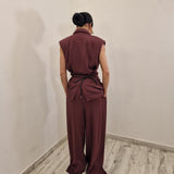 Coordinato FARAH borgogna