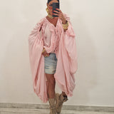 Maxi casacca BUBBLE rosa