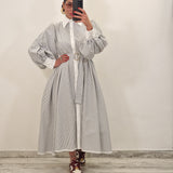 Camicione FIONA righe nero
