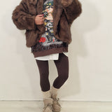 Felpone Cool marrone