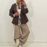 Blazer Noel cacao