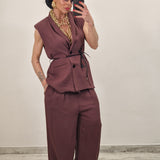 Coordinato FARAH borgogna