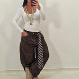 Jeans Maison marrone