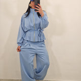 Coordinato tuta ASSIA celeste