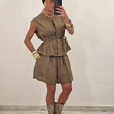 Coordinato LEYA verde militare