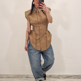 Camicia VOGUE camel