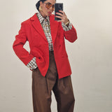 ALCATRAZ red blazer