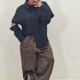 Camicia Ginevra nera