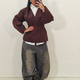 Blazer Penelope bordeaux
