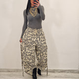 Pantalone di jeans  MOGLY leopardato