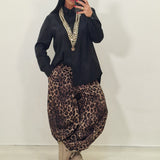 Pantalone ballon Sienna leopardato
