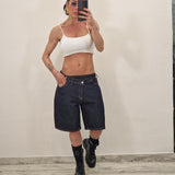 Bermuda di jeans JOSH blu scuro