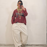 Felpa FOCUS bordeaux