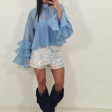 LIA light blue shirt
