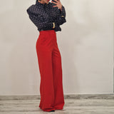Pantalone FOCUS rosso
