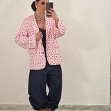 Blazer POIS rosa
