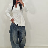 White MONIQUE Blazer