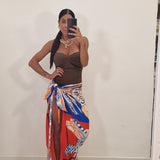 Pareo COCOS blu