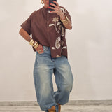 Camicia PRISCILLA marrone