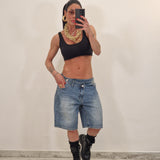 Bermuda di jeans JOSH blu chiaro