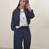 Coordinato SINGAPORE blu