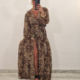 Copricostume MALAGA leopardato