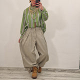 Pantalone in denim KORS tortora