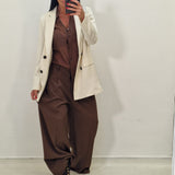 Blazer Ramona panna