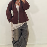 Blazer Penelope bordeaux