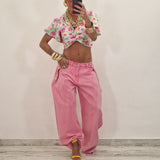 Jeans  YARA rosa