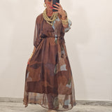 Abito LILIA marrone