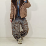 LOREN beige double-face jacket