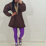 MARVIN purple leggings