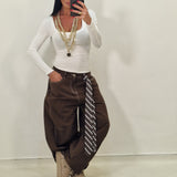 Jeans Maison marrone