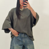 T-shirt Just verde militare
