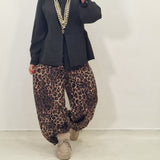 Pantalone ballon Sienna leopardato