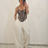 Pantalone LUCILLA avorio