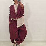 Coordinato Alma bordeaux