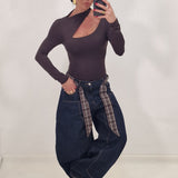 Body Cloe marrone
